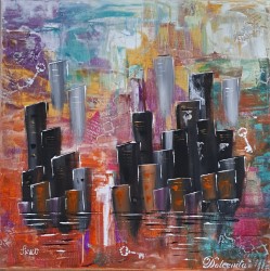 Abstract city