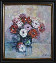 Vas cu anemone