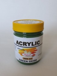 Verde Oxid - borcan plastic 200 ml - Rafaelo Artist