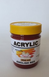 Rosu Englez - borcan plastic 200 ml - Rafaelo Artist