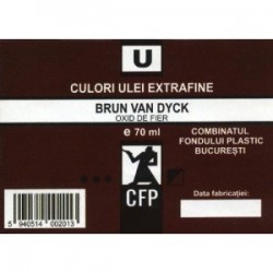 culori ulei extrafine CFP - Brun Van Dycke