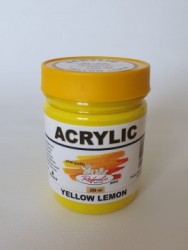 Galben Citron - borcan plastic 200 ml - Rafaelo Artist