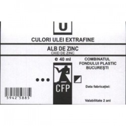 culori ulei extrafine CFP - Alb de Zinc